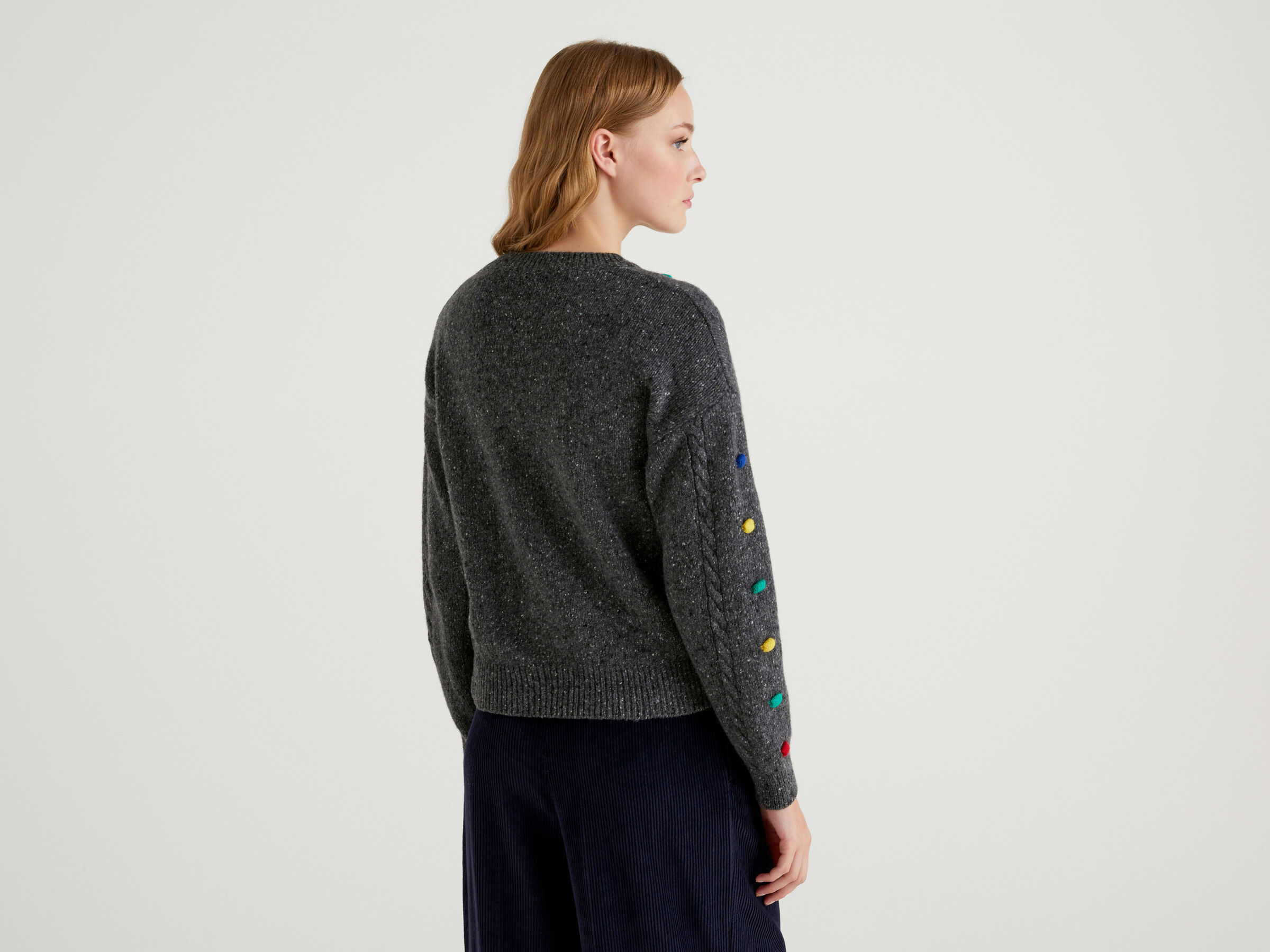 Pullover mit Pompon JCCxUCB image number 2