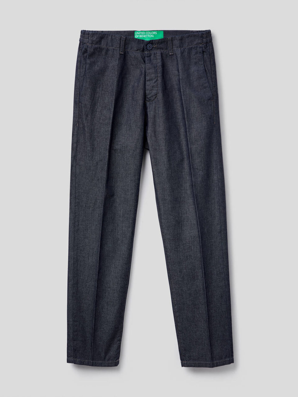 Hose aus Chambray in Baumwolle image number 1