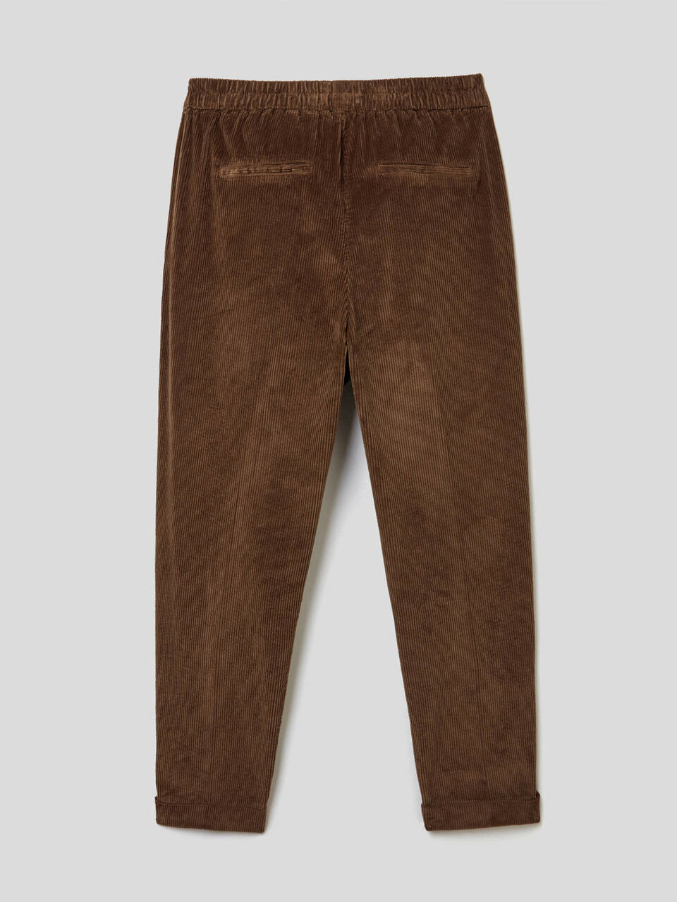 Chinos aus Samt mit elastischem Bund image number 2