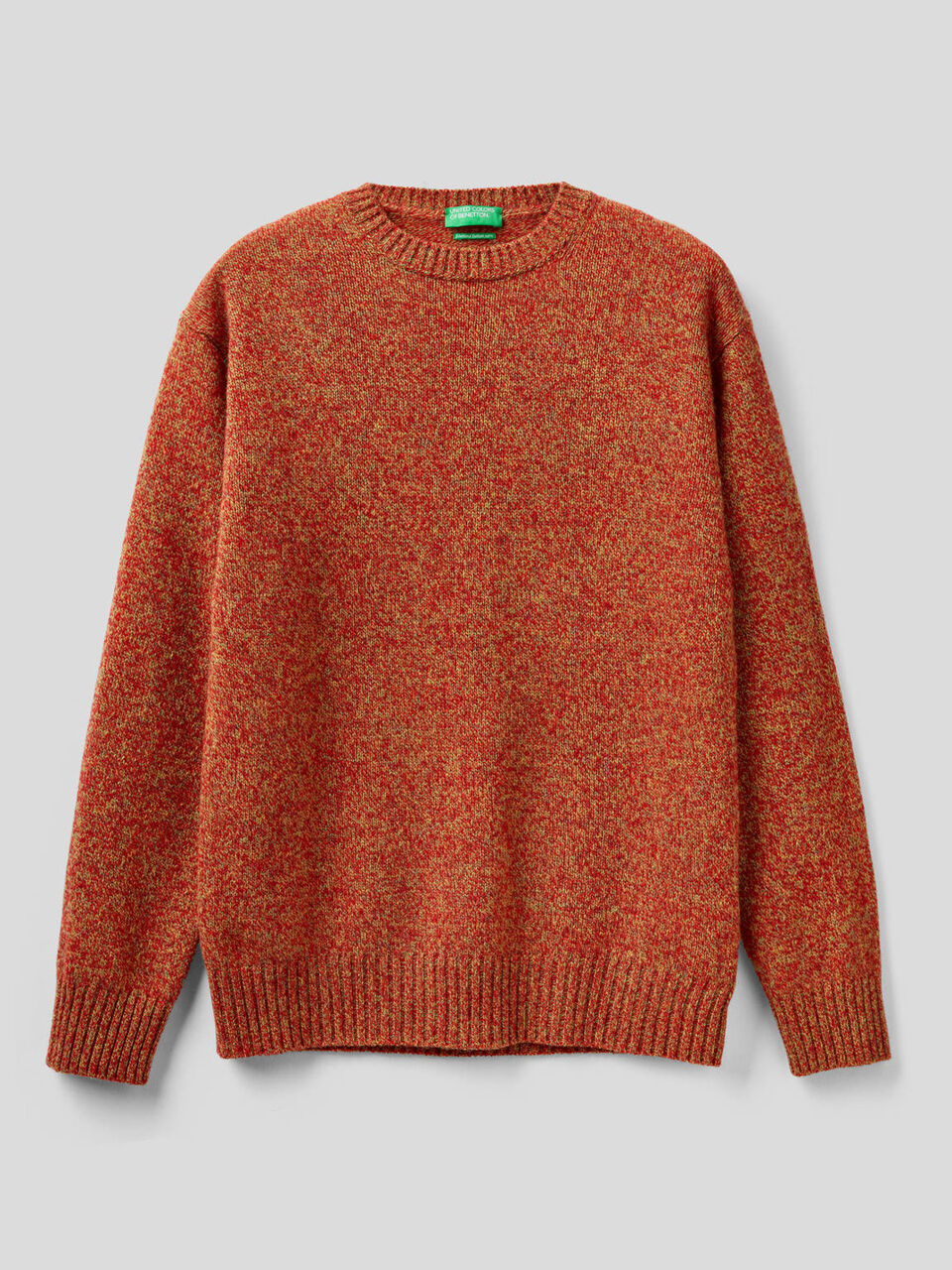 Pullover aus reiner Shetlandwolle mit Rundausschnitt image number 1