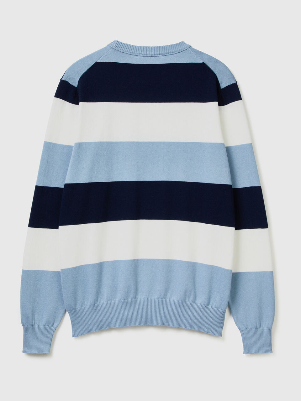 Gestreifter Pulli aus 100% Baumwolle image number 2