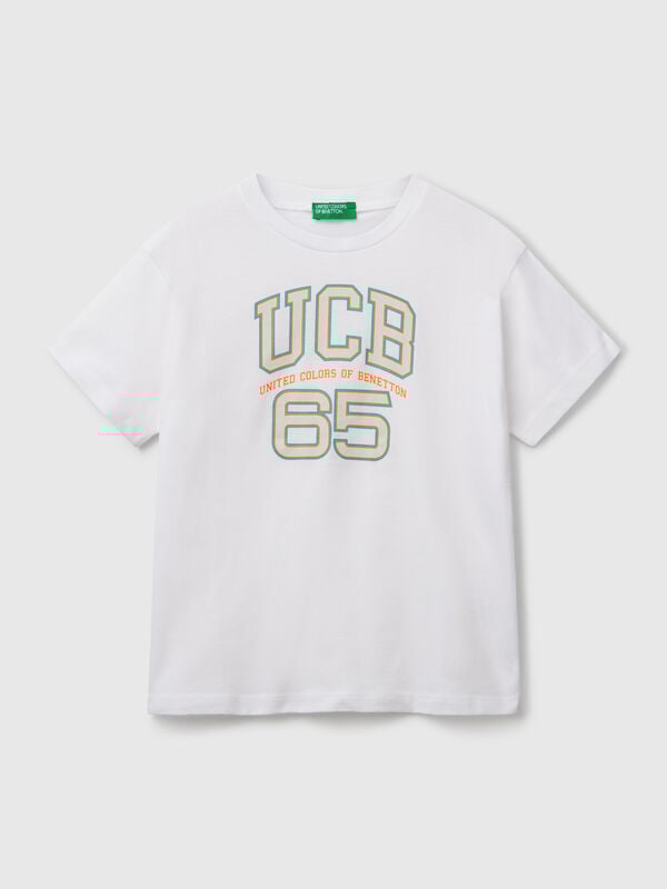T-Shirt mit Logo Jungen