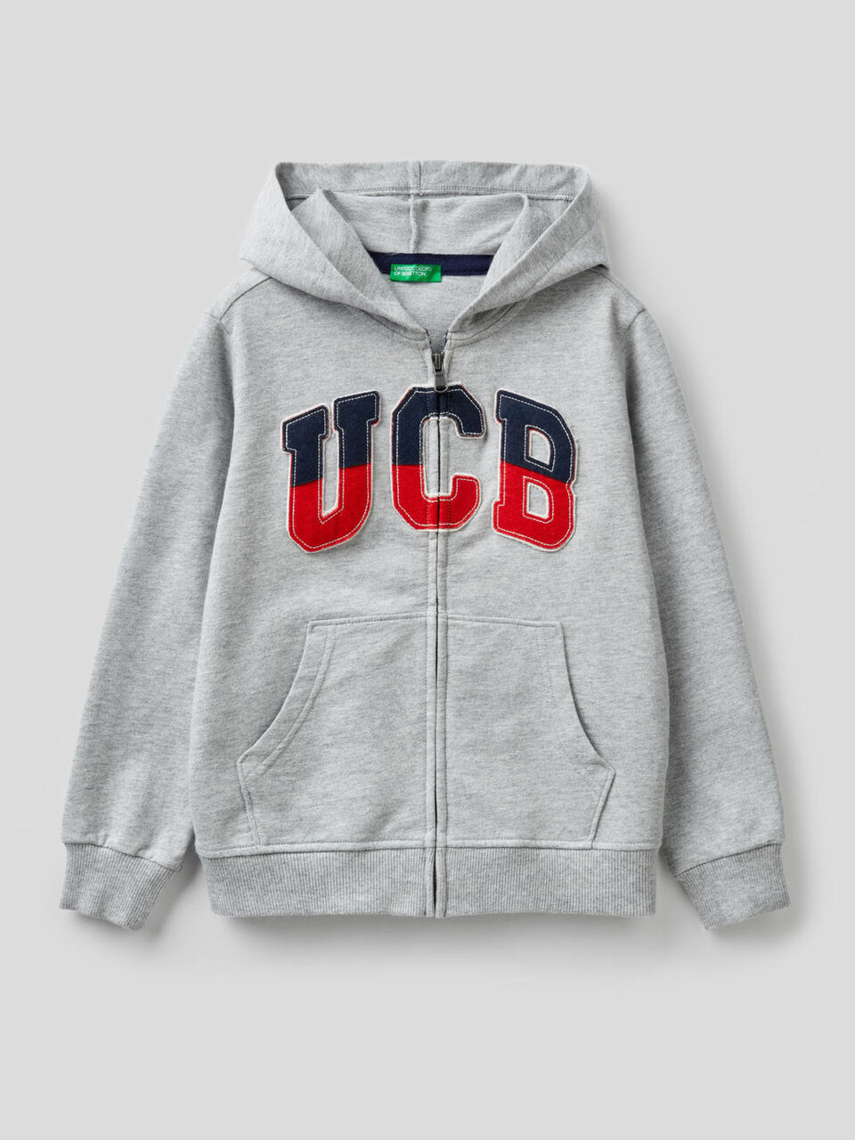 Sweatshirt mit Reißverschluss und Kapuze image number 1