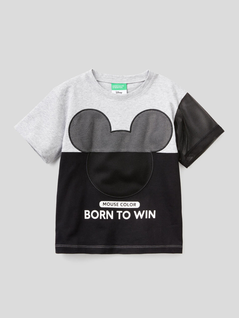 T-Shirt Disney mit Details aus Netzstoff image number 1