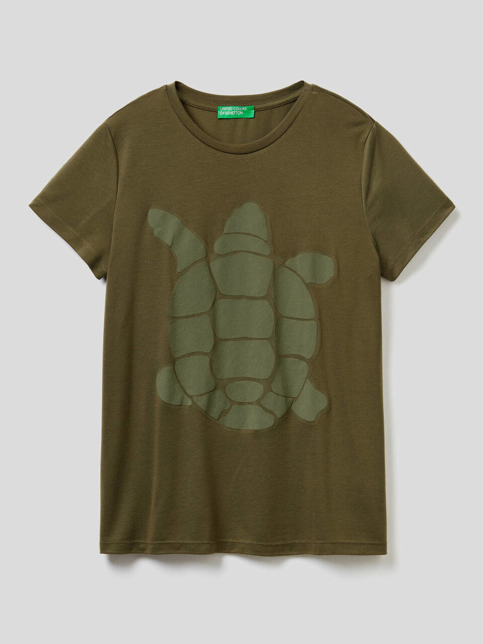 T-Shirt mit Schildkrötenprint image number 1