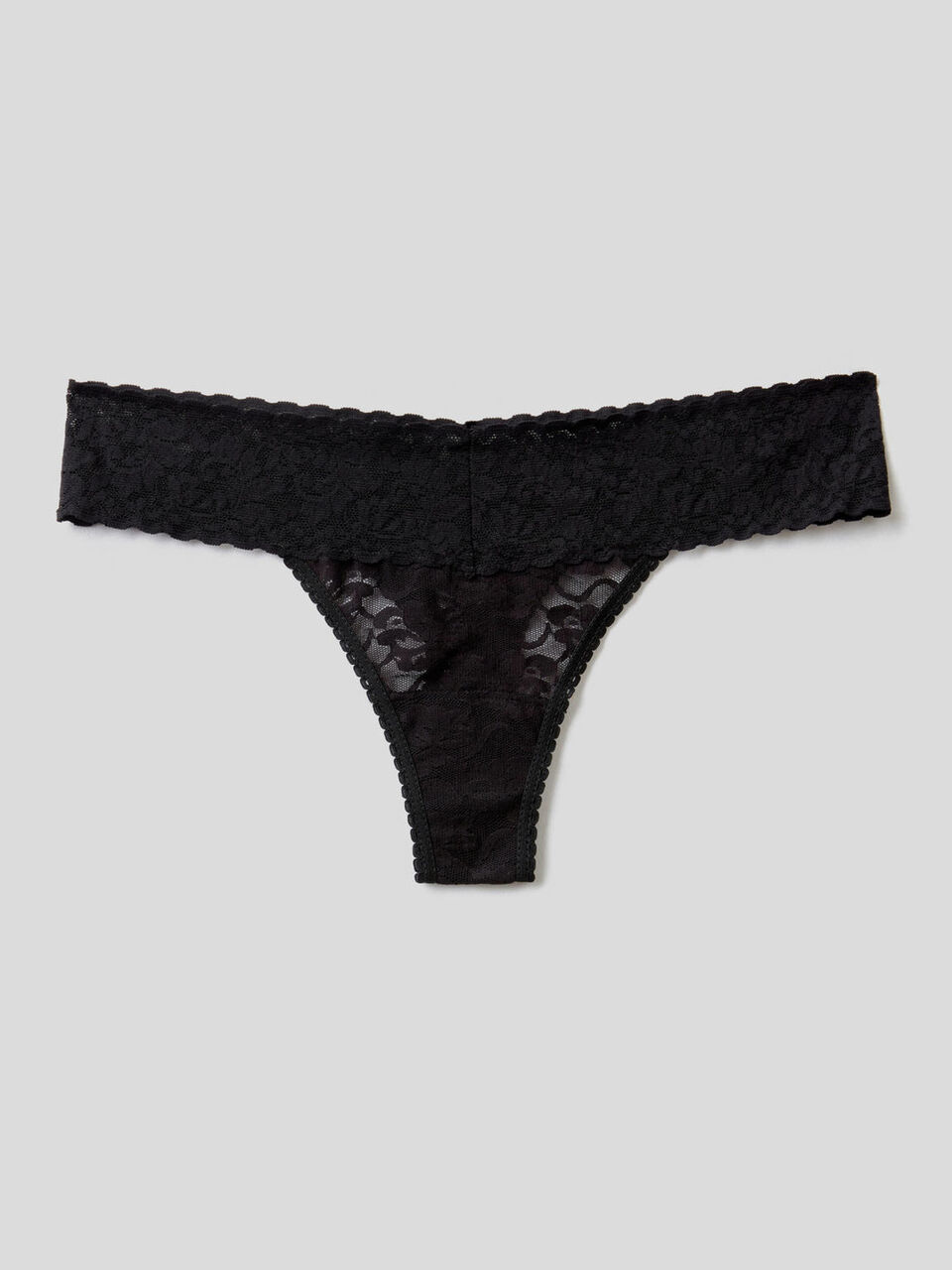 Tanga aus elastischer Spitze image number 1