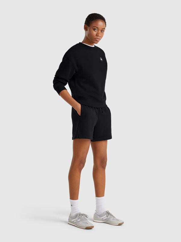 Shorts mit Logo-Gummizug Damen