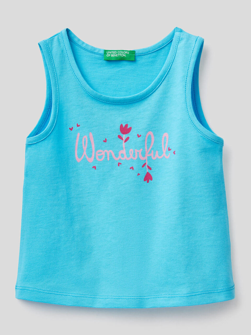 Top aus 100% Baumwolle mit Print image number 1