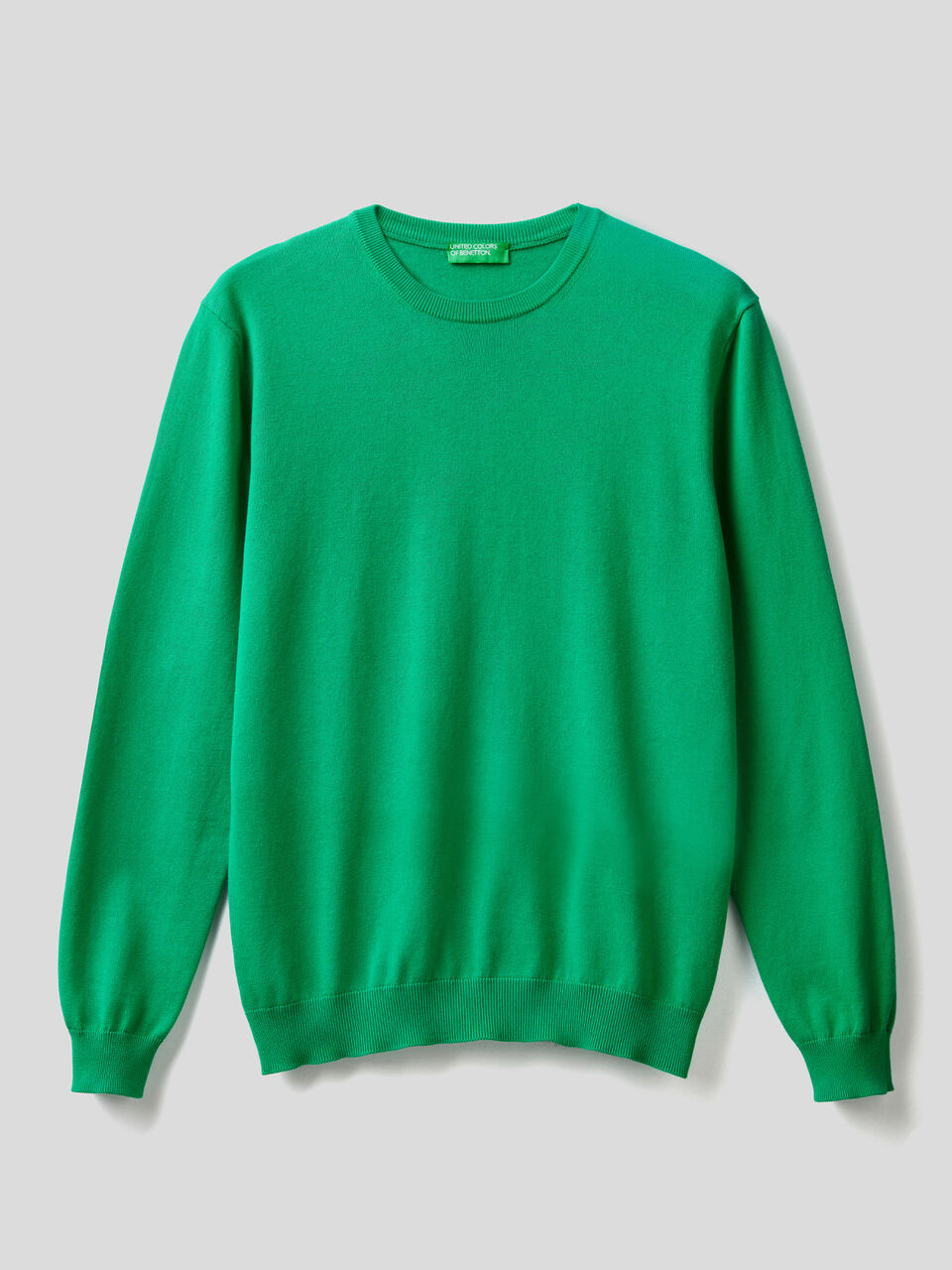 Pullover mit Rundausschnitt aus 100% Baumwolle image number 1