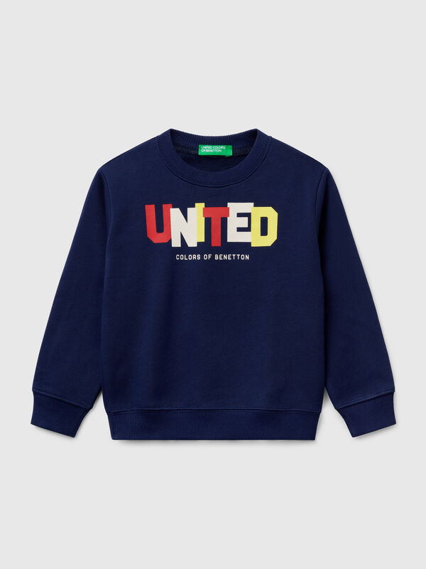 Sweater aus Baumwolle mit Aufdruck Jungen