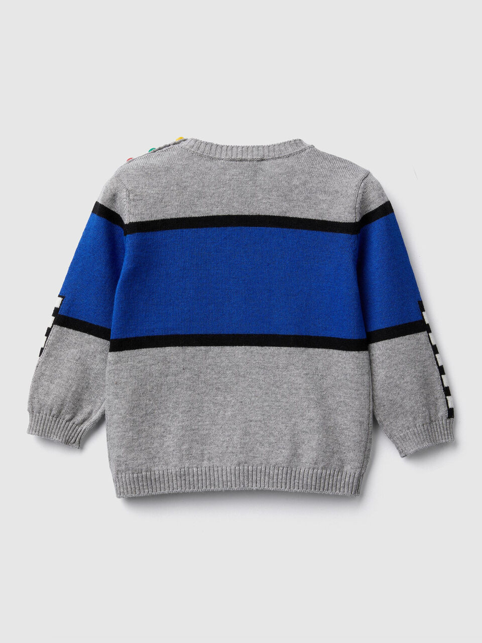 Pullover mit bunten Intarsienarbeiten image number 2