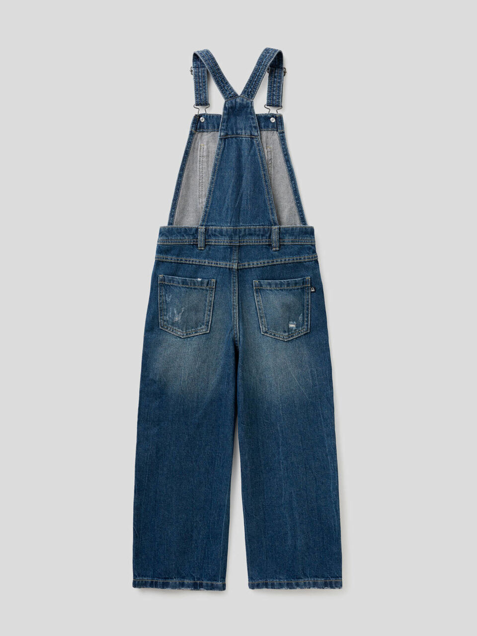 Latzhose aus Jeansstoff in 100% Baumwolle image number 2