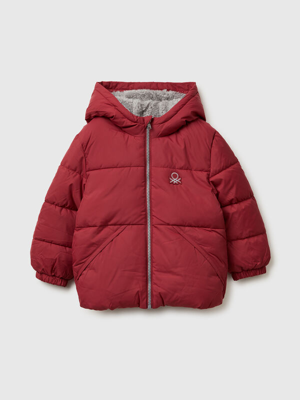 Jacke mit Teddybär-Innenseite Jungen