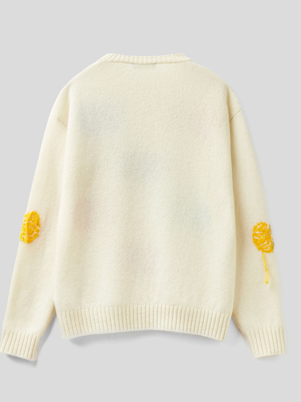 Pullover aus Schurwollgarn mit Wollknäuel-Design image number 2