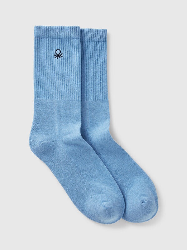 Sportsocken aus Stretch-Baumwollmischung