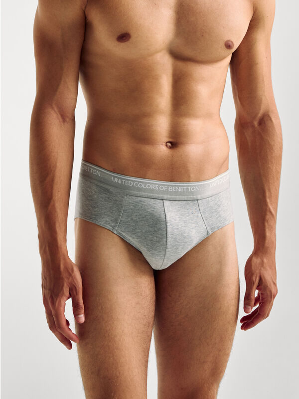 Slip aus elastischer Baumwolle Herren