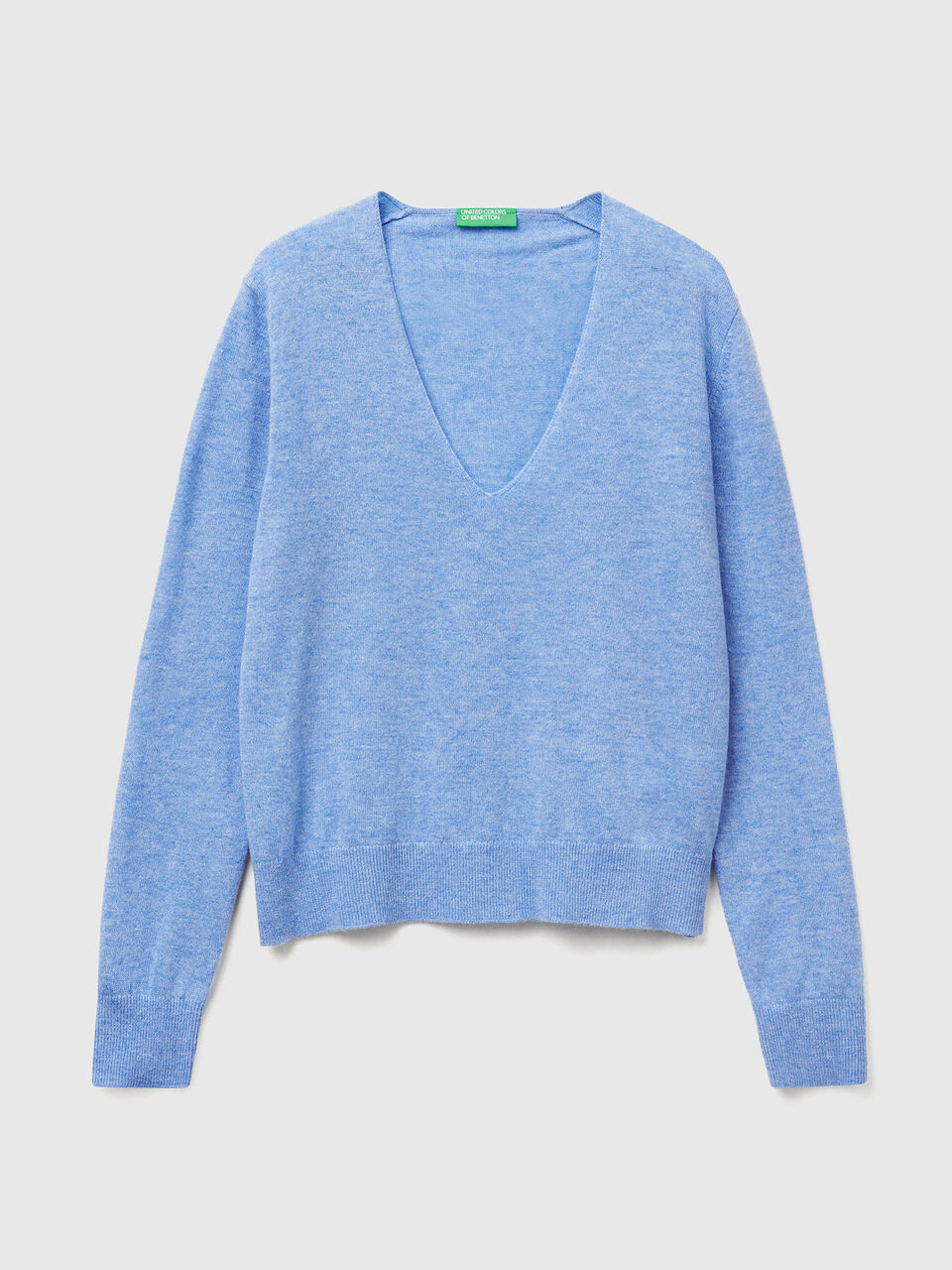 V NECK SWEATER L/S Damen image number 1