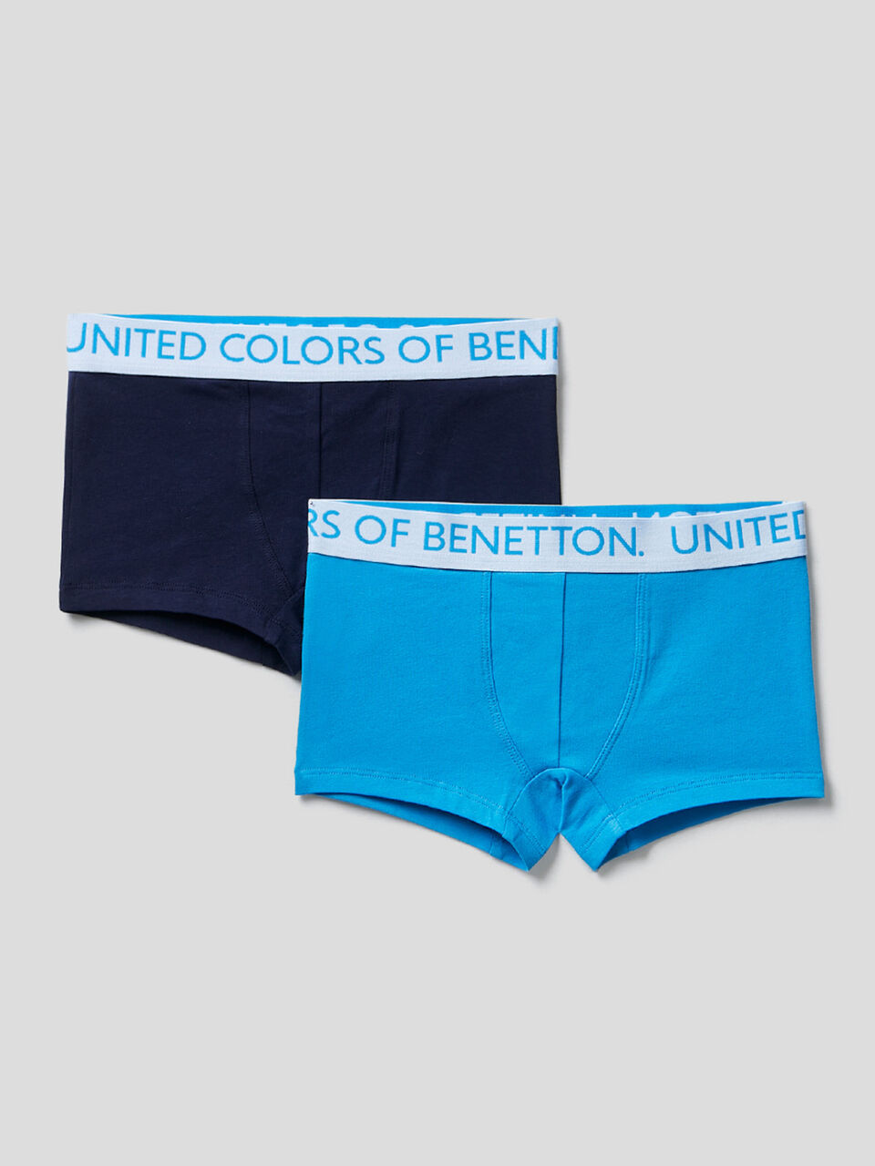 Zwei Boxershorts mit Gummi samt Logo image number 1