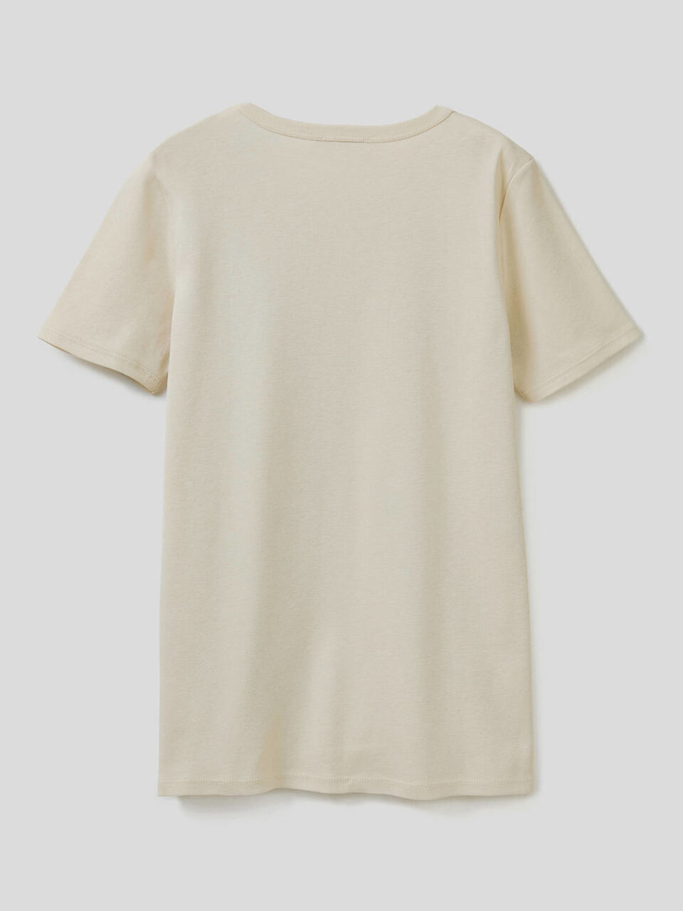 T-Shirt aus 100% Baumwolle mit glitzerndem Logoprint image number 2