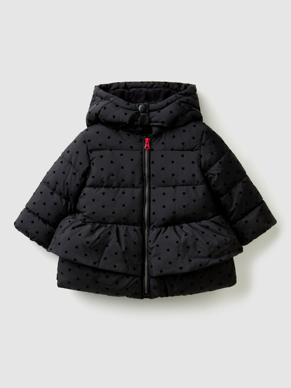 Jacke mit Herzprint und Kapuze image number 1