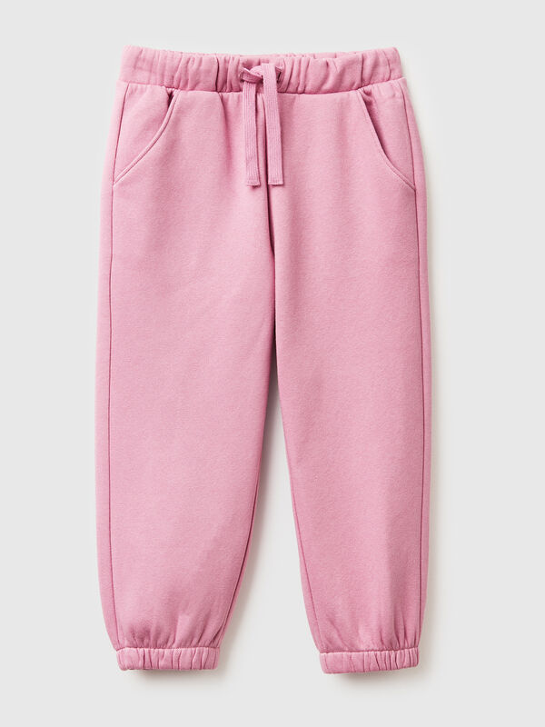Fleece-Jogginghose mit Kordelzug Mädchen