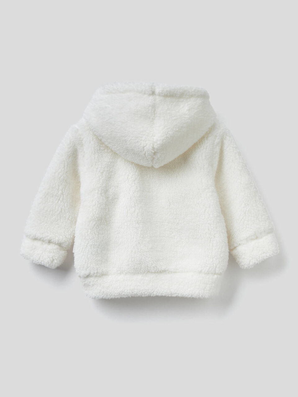 Sweatshirt mit Teddy-Effekt und Kapuze image number 2