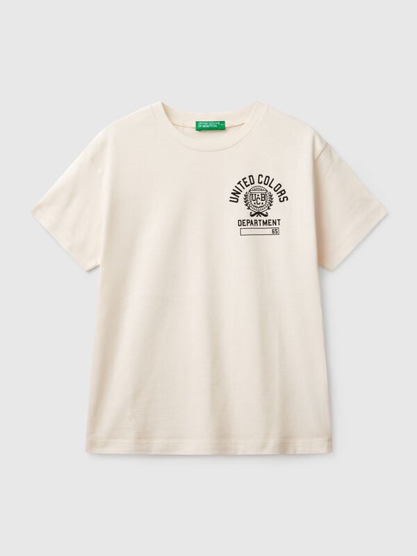 Kurzarm-T-Shirt aus 100% Baumwolle Jungen