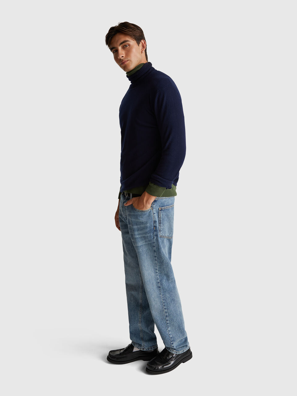TURTLE NECK SWEATER Herren image number null
