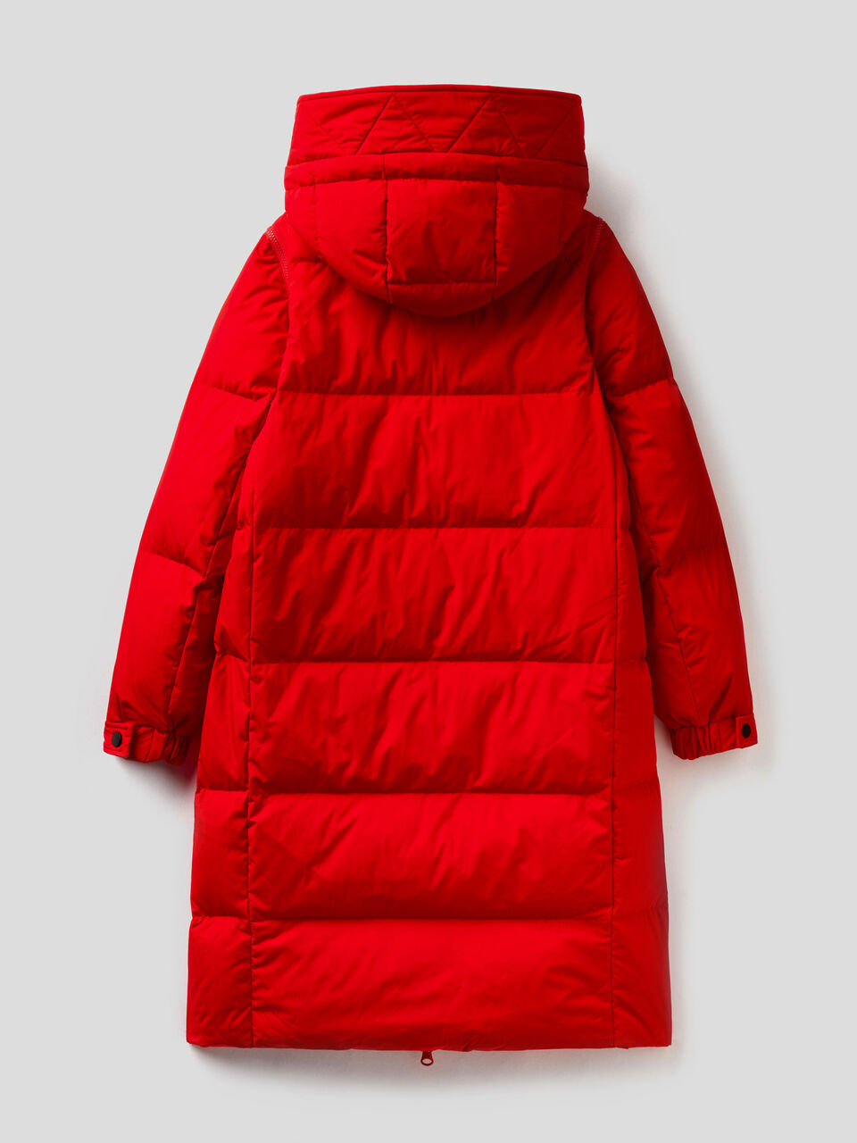 Lange Daunenjacke mit abnehmbaren Ärmeln image number 2