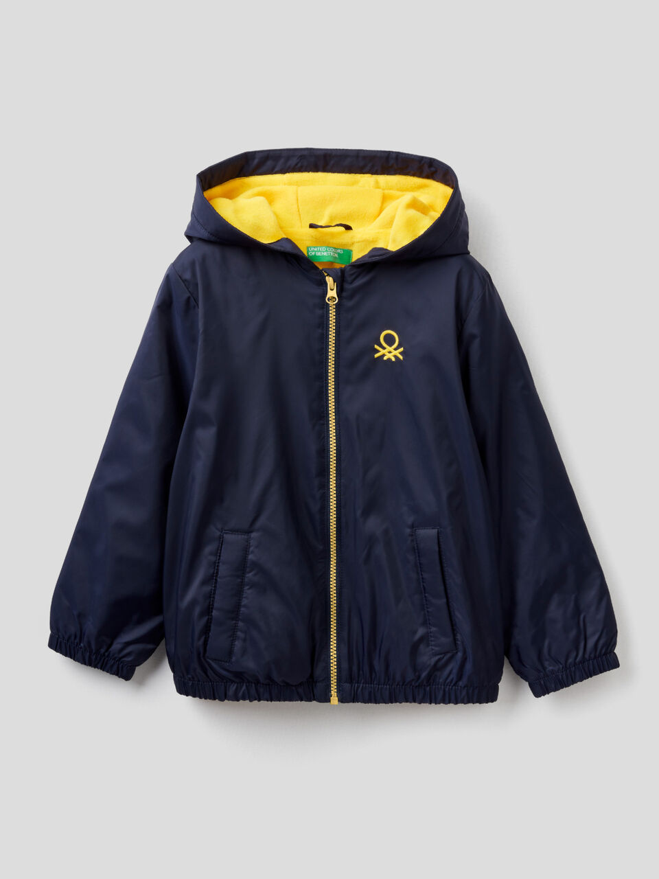 Jacke mit Reißverschluss und Kapuze image number 1