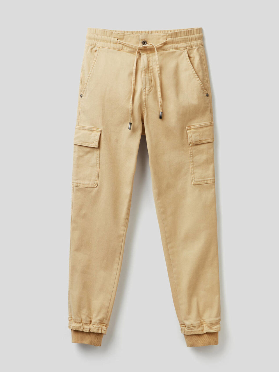 Slim-Fit-Cargohose aus stretchiger Baumwolle image number 1