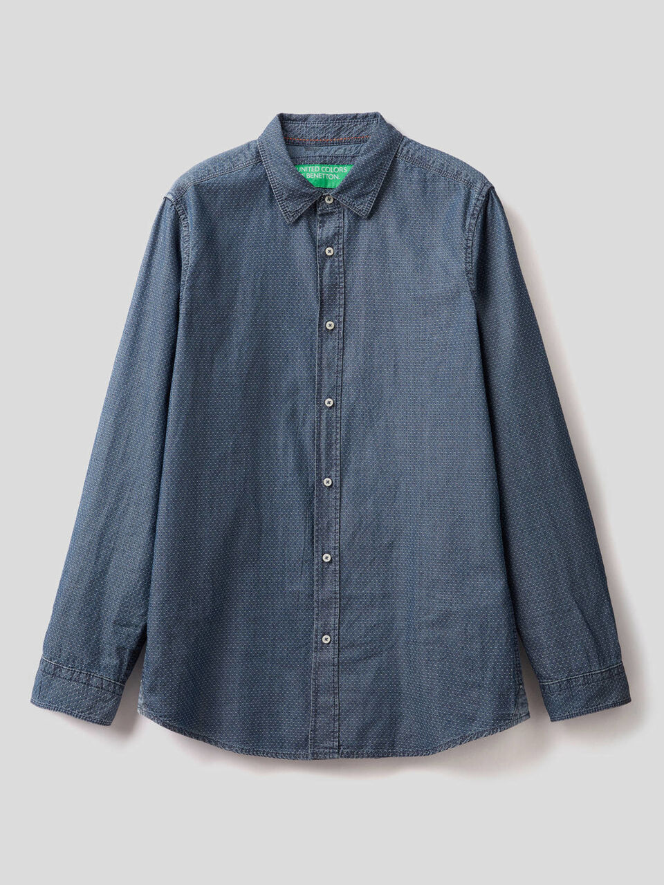 Slim-Fit-Hemd in 100% Baumwolle image number 1
