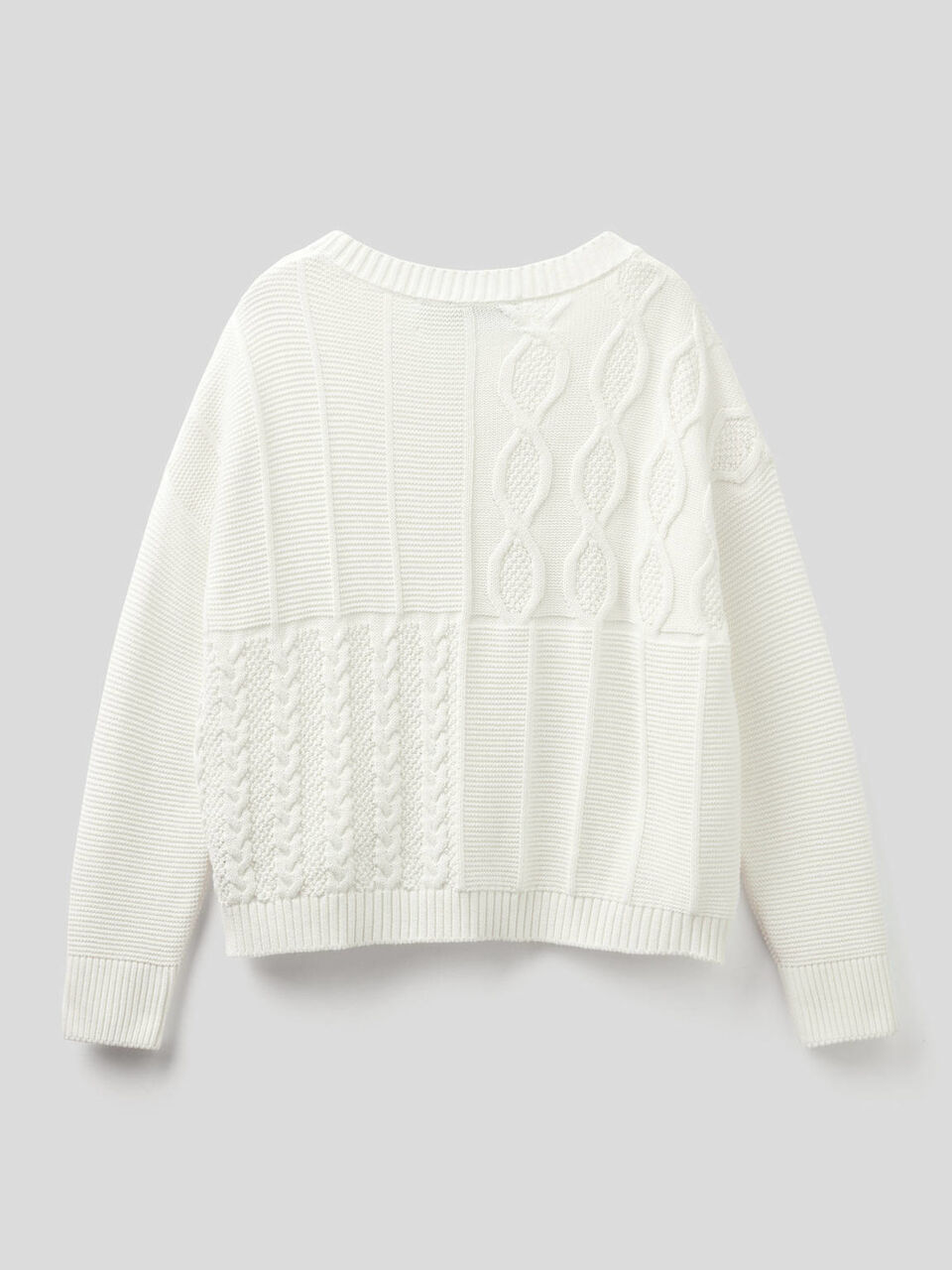 Pullover aus 100% Baumwolle mit besonderer Verarbeitung image number 2