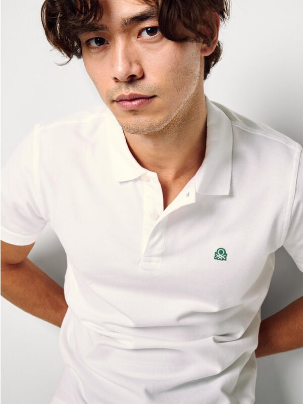Slim-Fit-Polo Herren