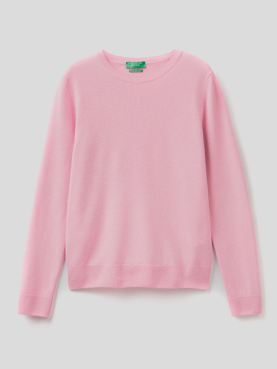 Pulli mit Rundhalsausschnitt aus Merinowolle image number 1
