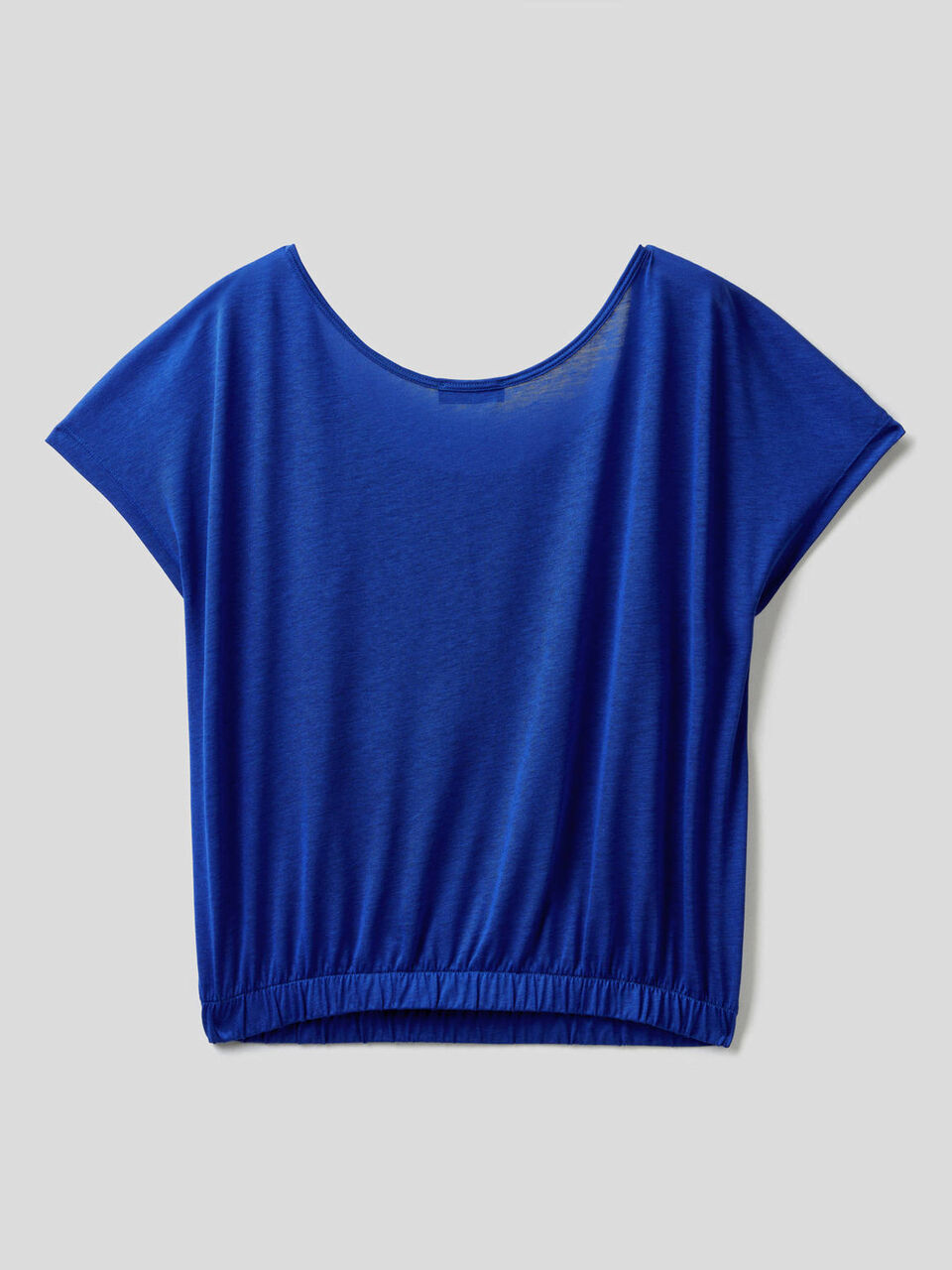 Fließende Bluse mit Rundausschnitt image number 2