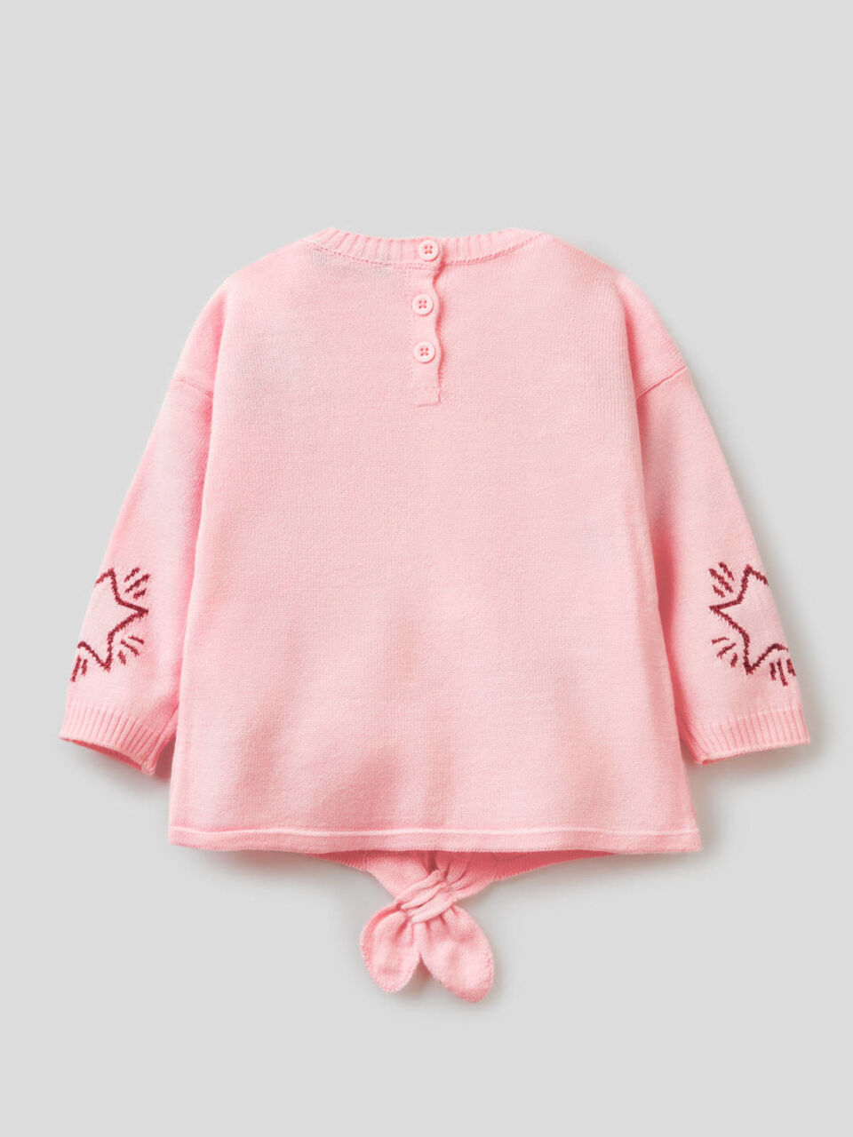 Pullover mit Sternen als Intransienarbeit und Masche image number 2