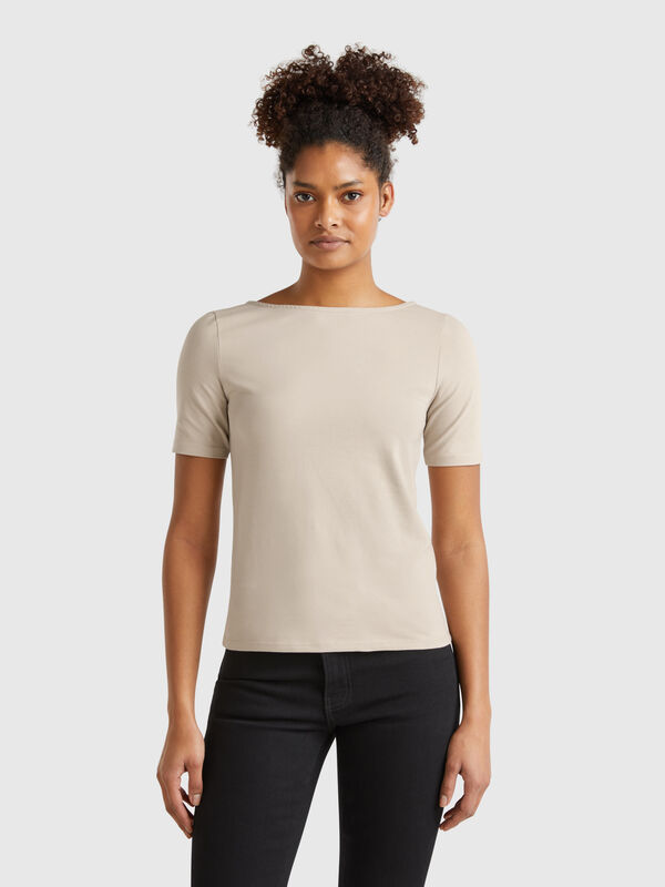 Wendbares Slim-Fit-T-Shirt Damen