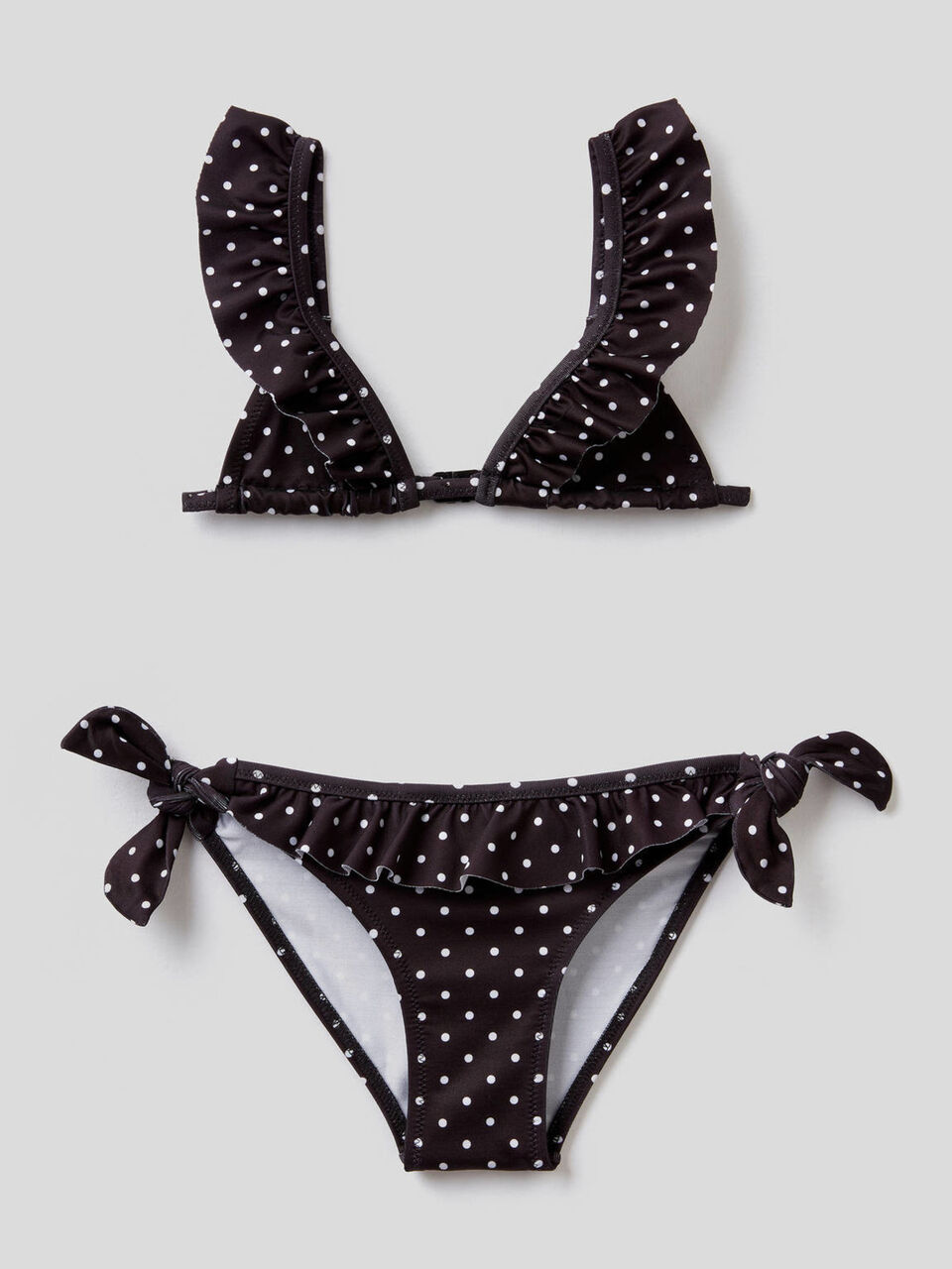 Bikini mit Punktemuster image number 1