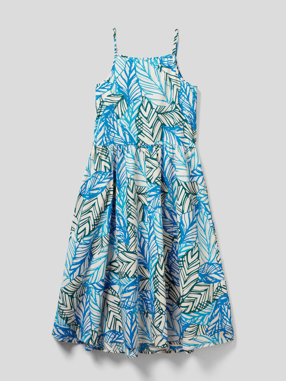 Trägerkleid aus Baumwolle mit Print image number 2