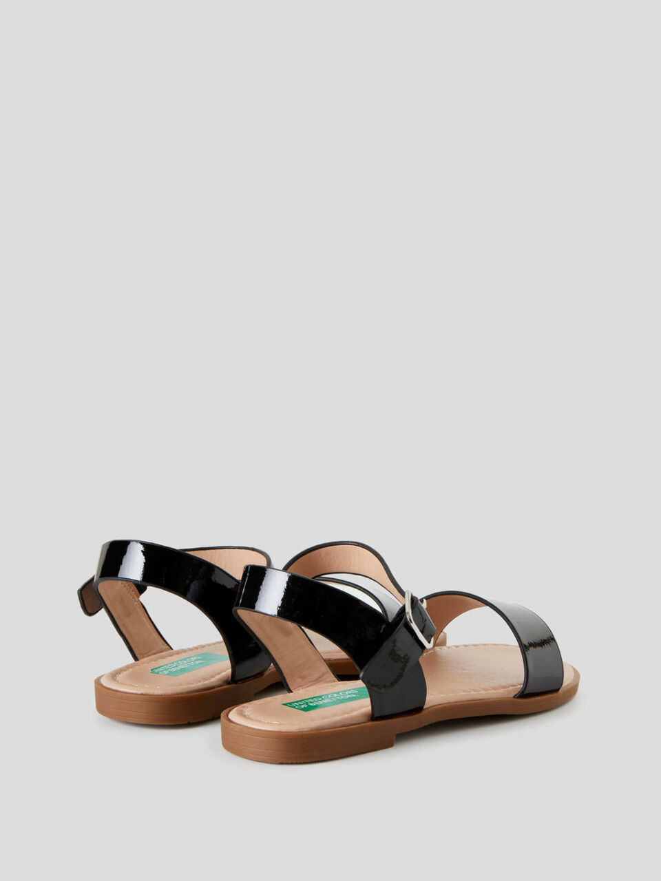 Flache Sandalen mit Riemchen image number 2