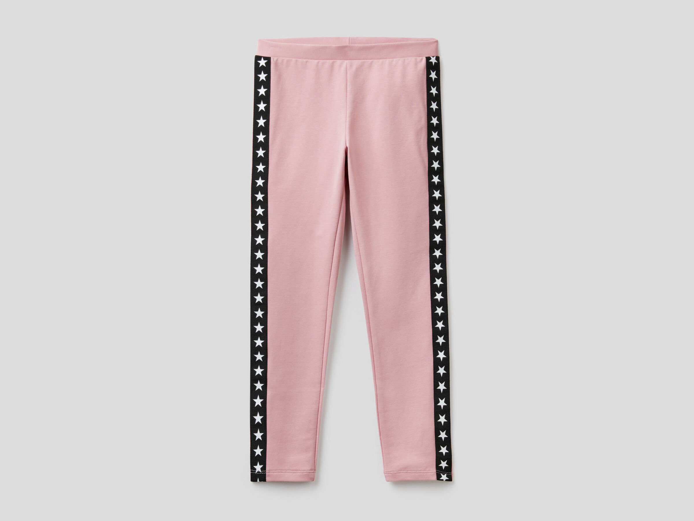 Leggings aus Bio-Baumwolle mit Bändern image number null
