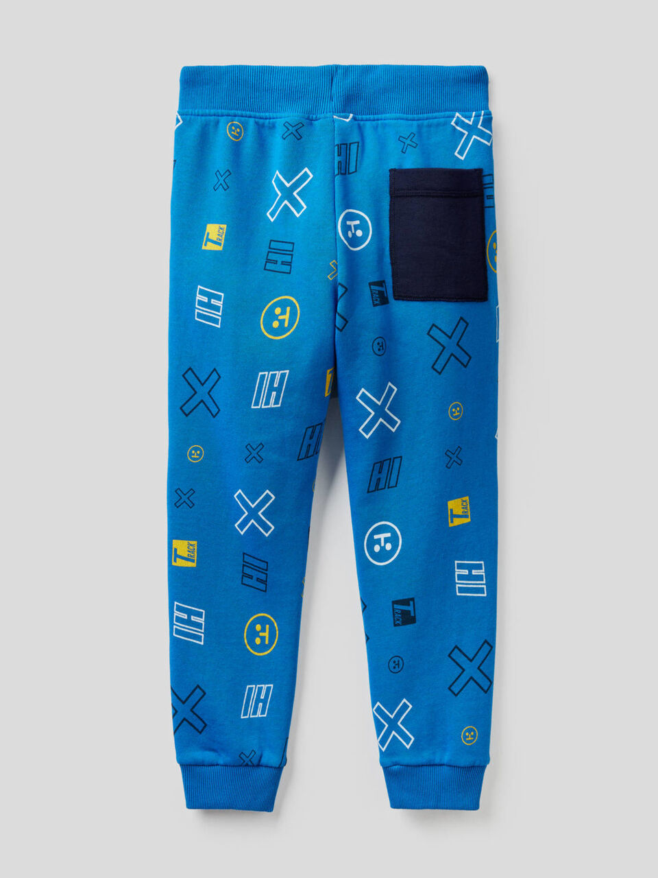 Hose aus Sweatstoff mit Musterprint image number 2