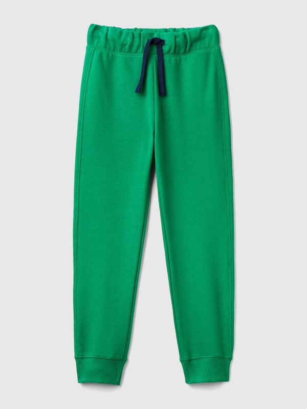 Sweatstoffhose mit Logo Jungen