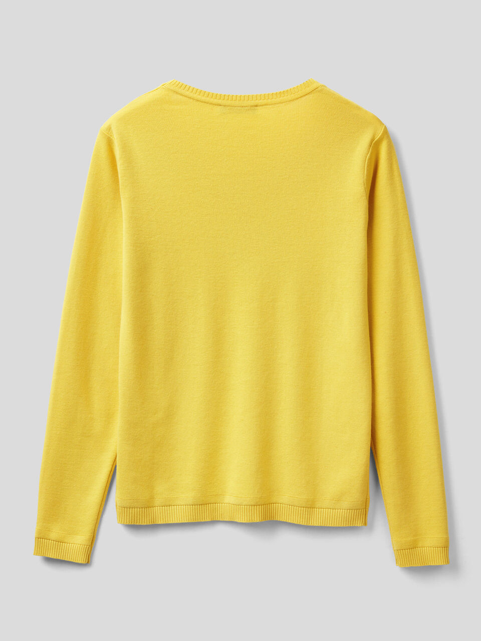 Pullover aus reiner Baumwolle mit Rundausschnitt image number 2