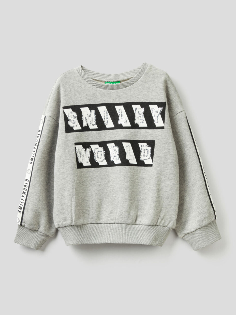 SmileyWorld®-Sweater aus reiner Baumwolle image number 1