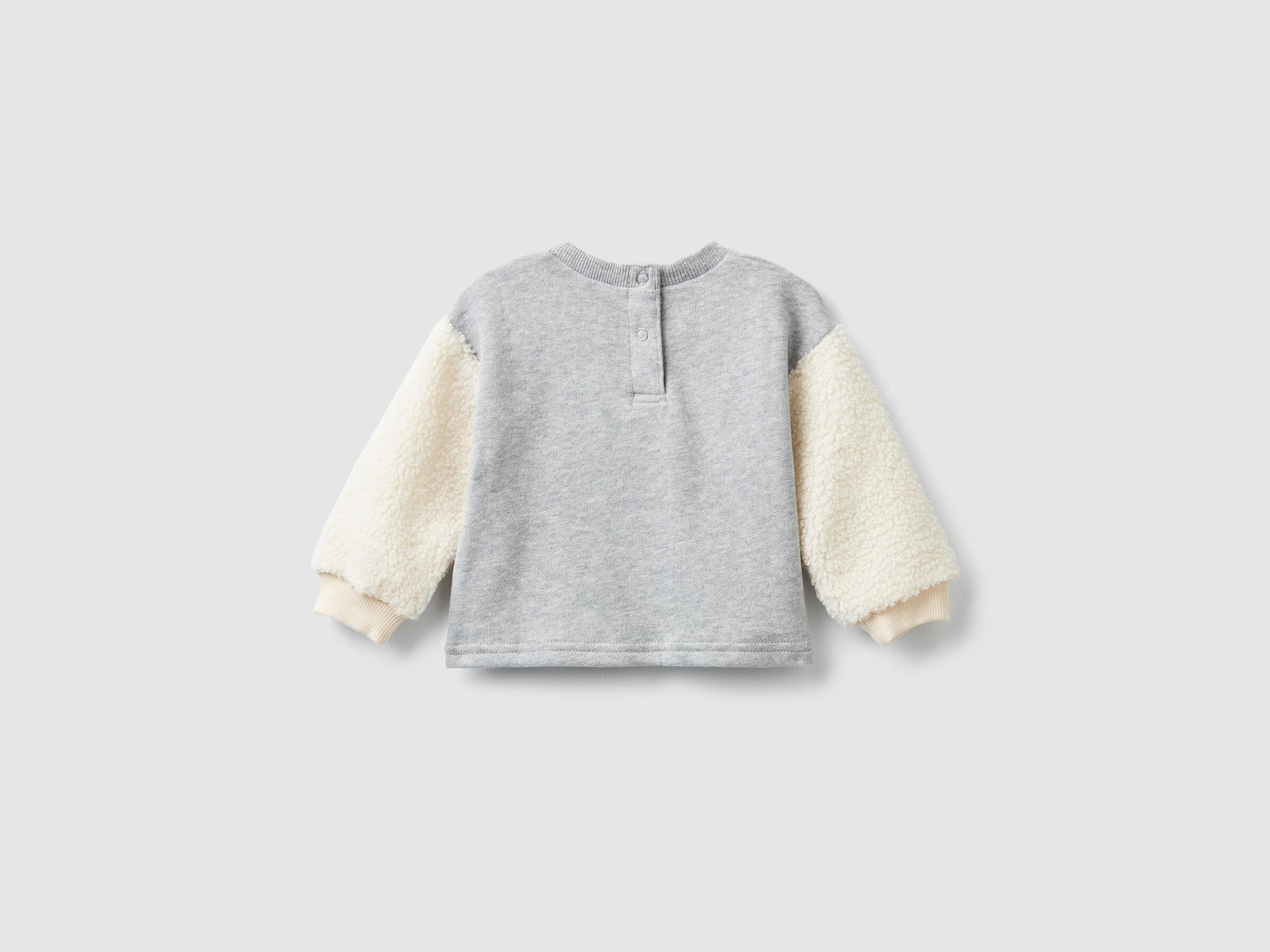 Sweatshirt mit Ärmeln aus Fleece image number null