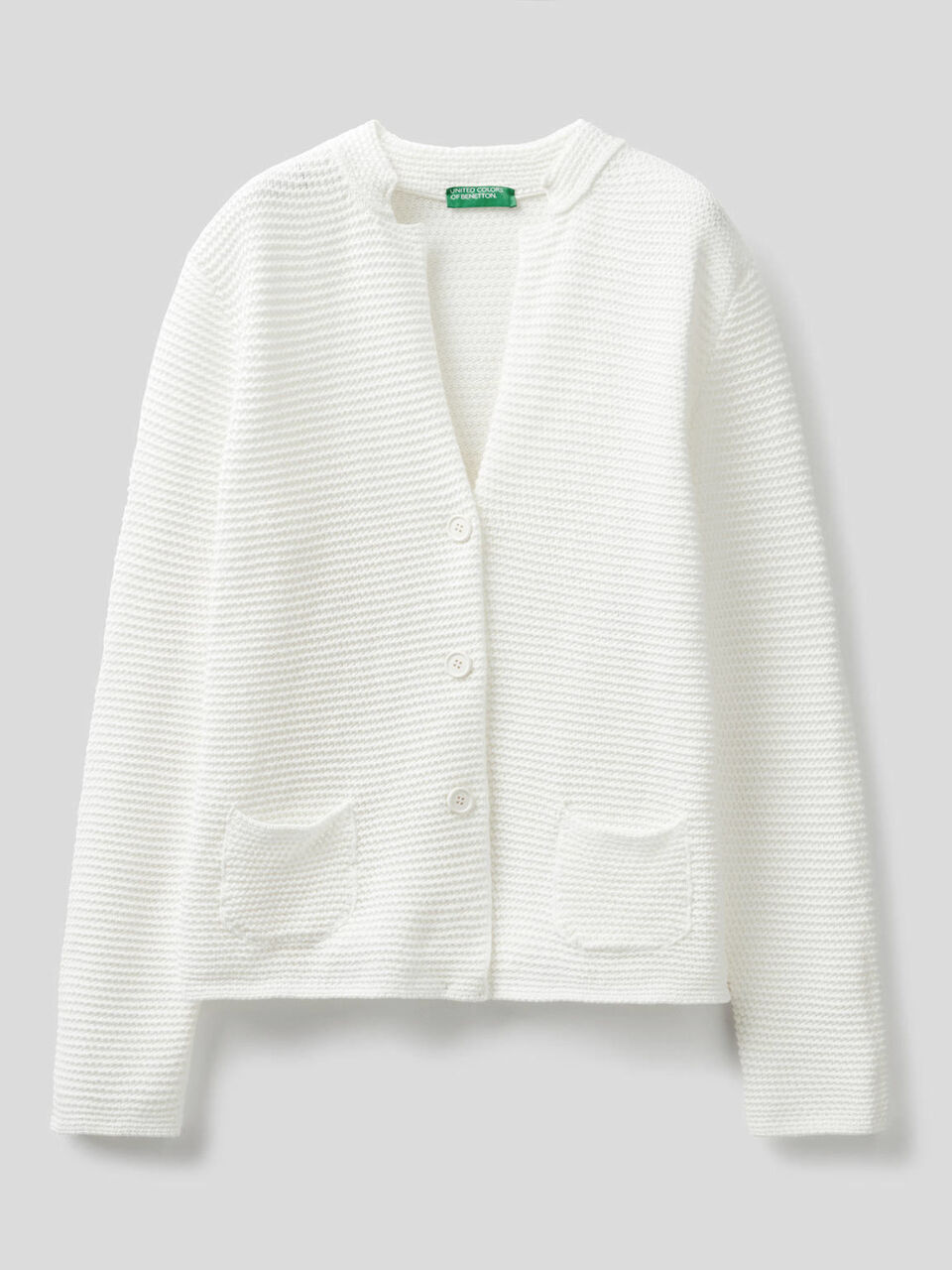 Strickjacke aus 100% Baumwolle image number 1