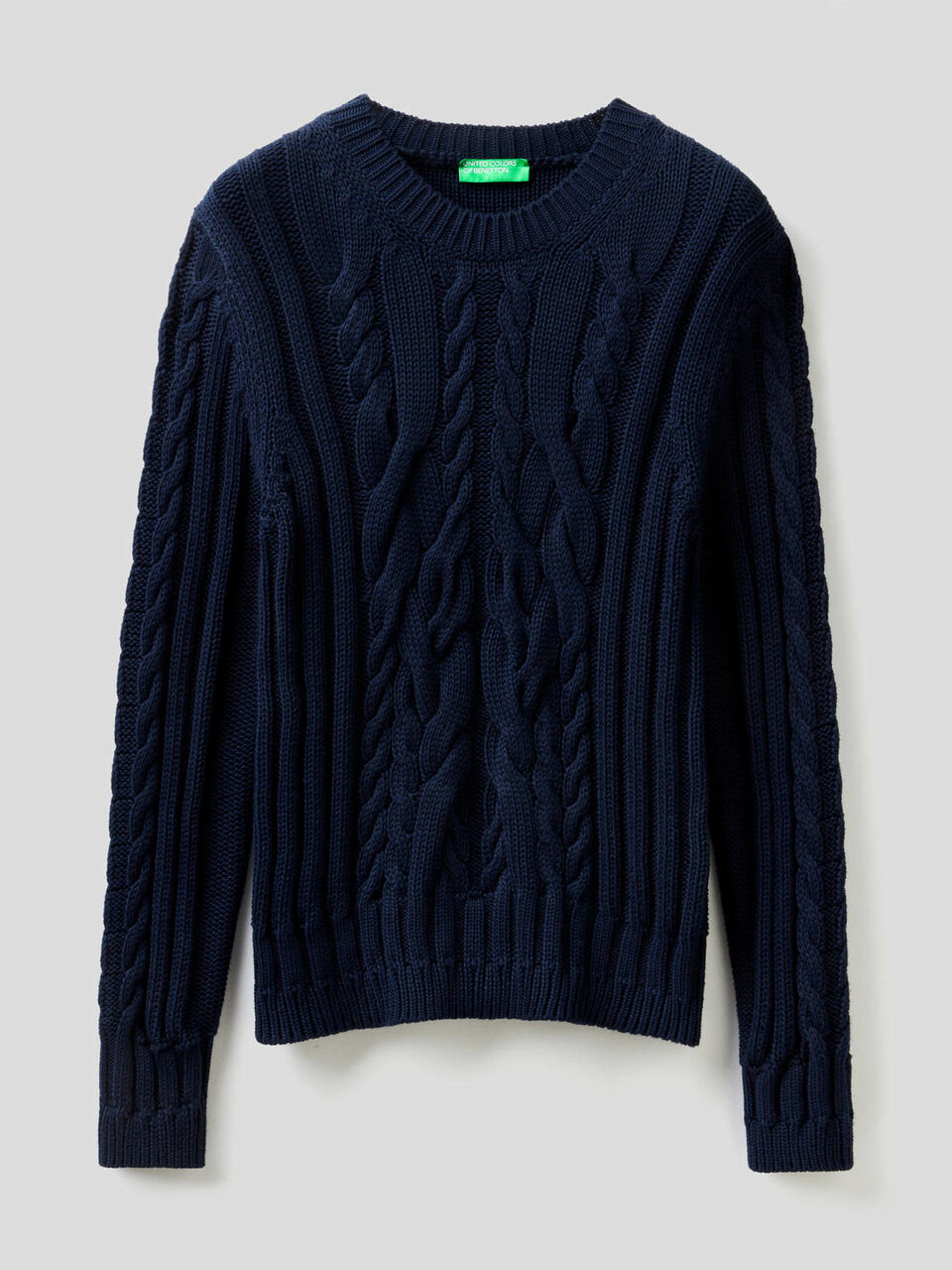 Pullover aus 100% Baumwolle mit besonderer Verarbeitung image number 1