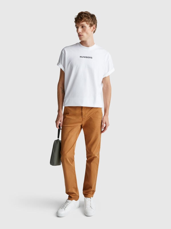 Slim Fit Chinos aus Baumwolle Herren
